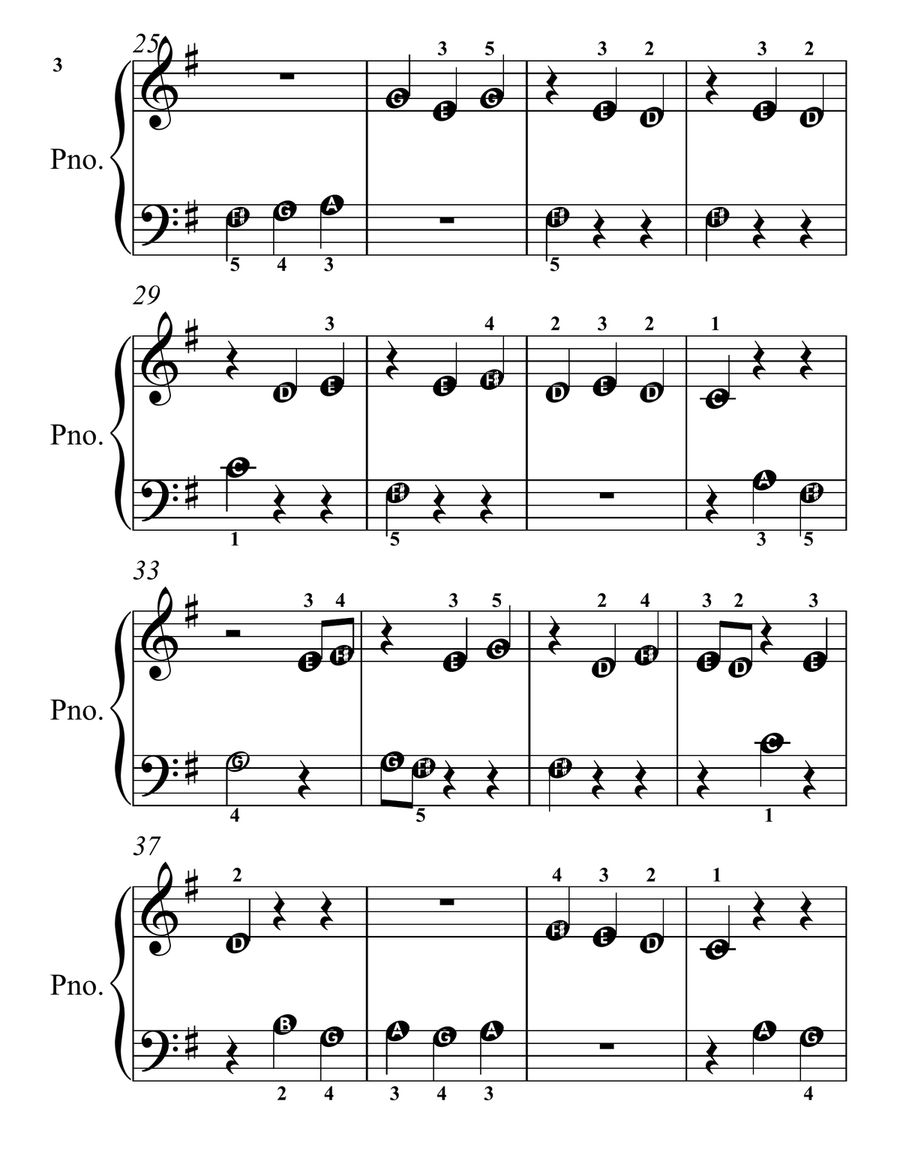 There Might Be a Nice Little Birdie Out There for Beginner Piano Piano Method scores gallery preview page 5