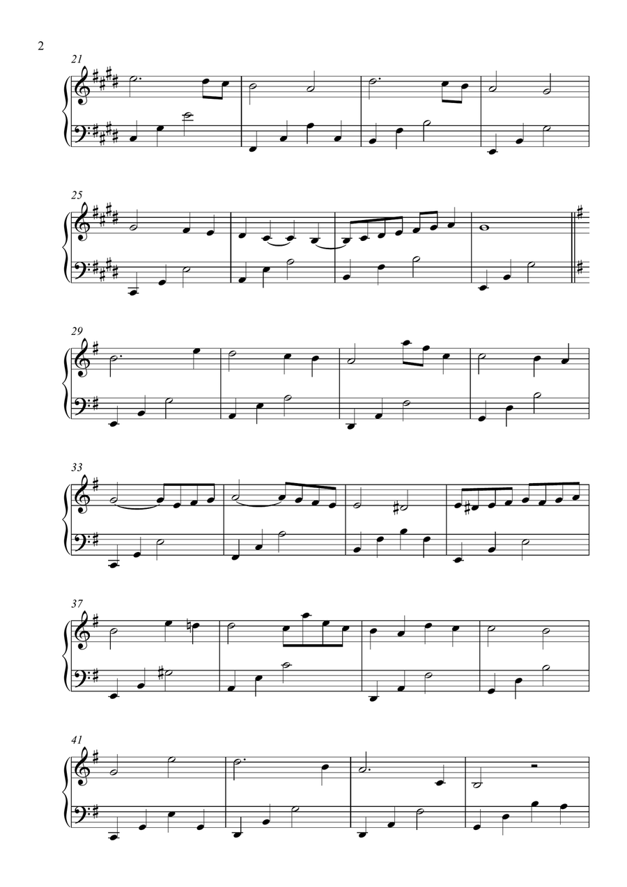 Starlit Path, Op. 301 (Piano Solo) by Vidas Pinkevicius Piano Solo scores gallery preview page 2