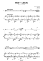 Thaïs Meditation for Cello and Piano Chamber Music scores gallery preview page 3