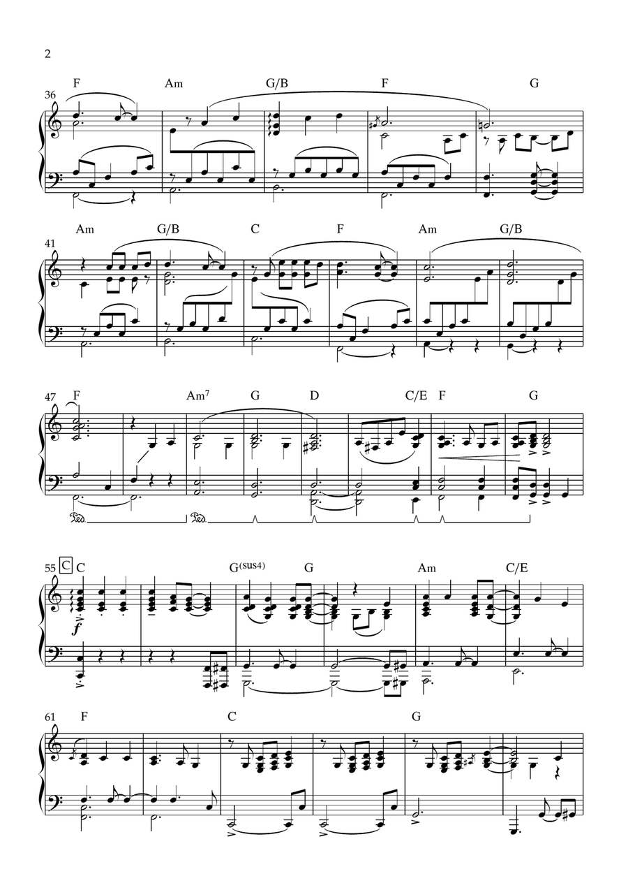 Breakaway Breakaway Piano Solo scores gallery preview page 2