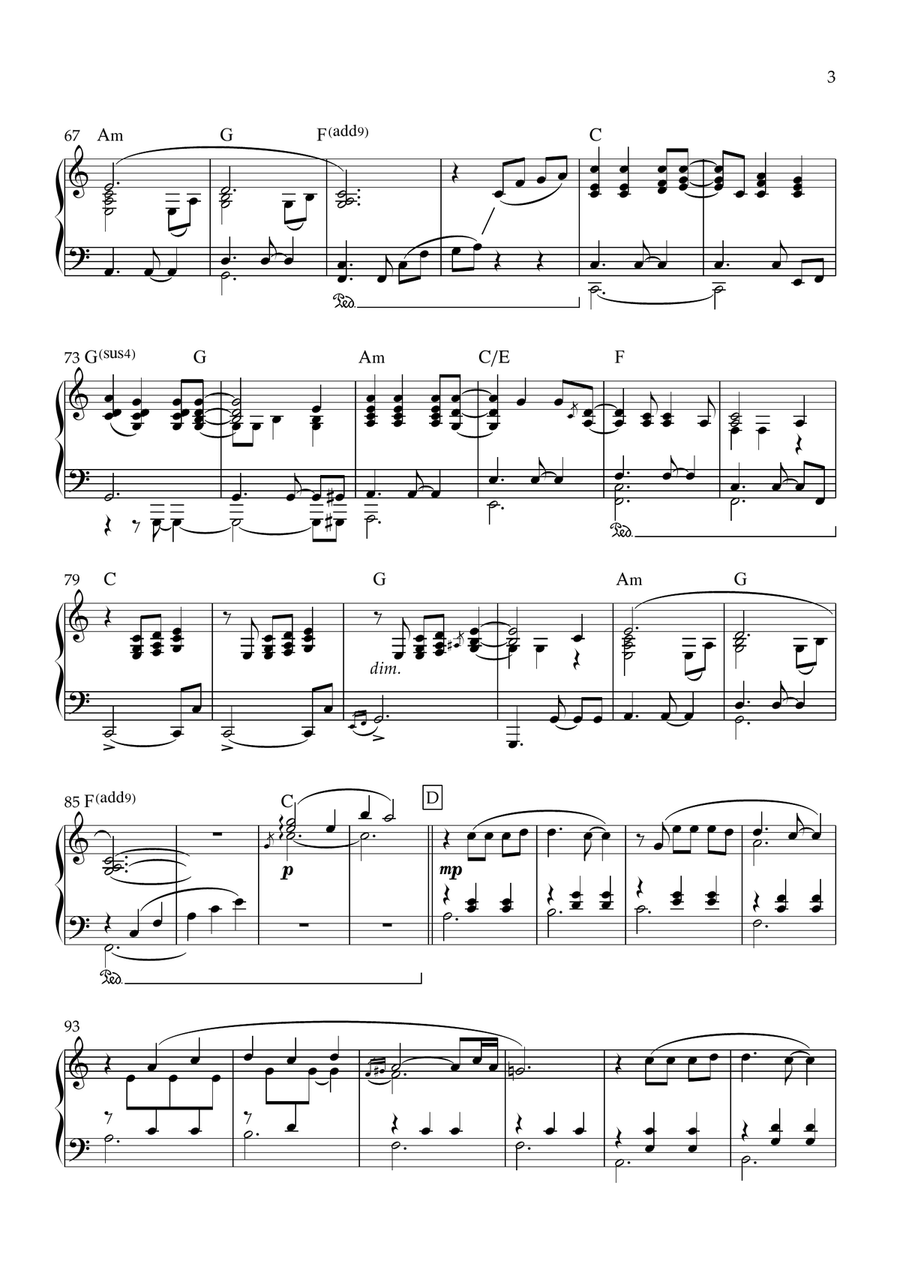Breakaway Breakaway Piano Solo scores gallery preview page 3