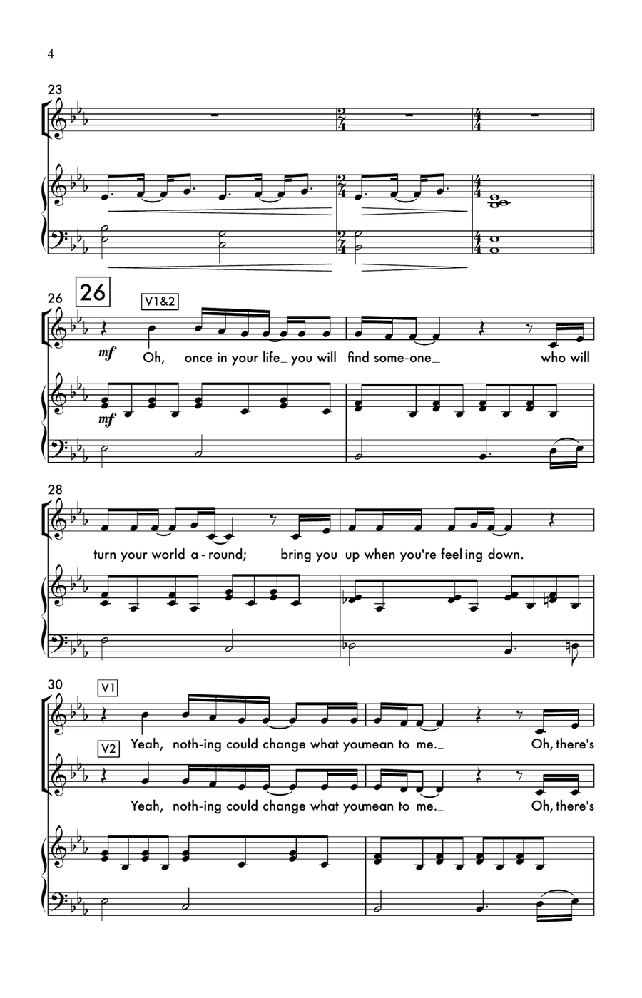 Heaven Heaven 2-Part scores gallery preview page 4