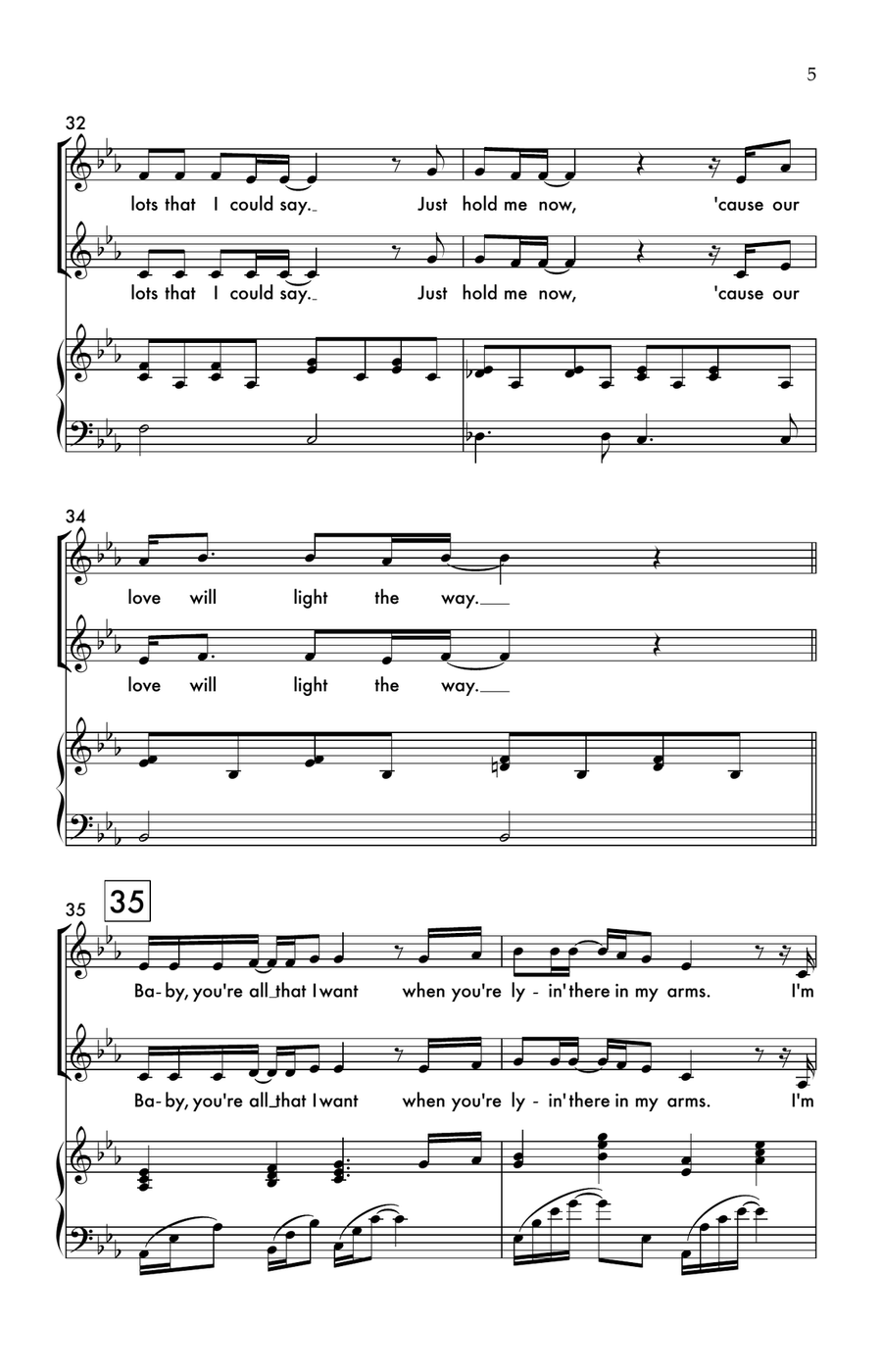 Heaven Heaven 2-Part scores gallery preview page 5