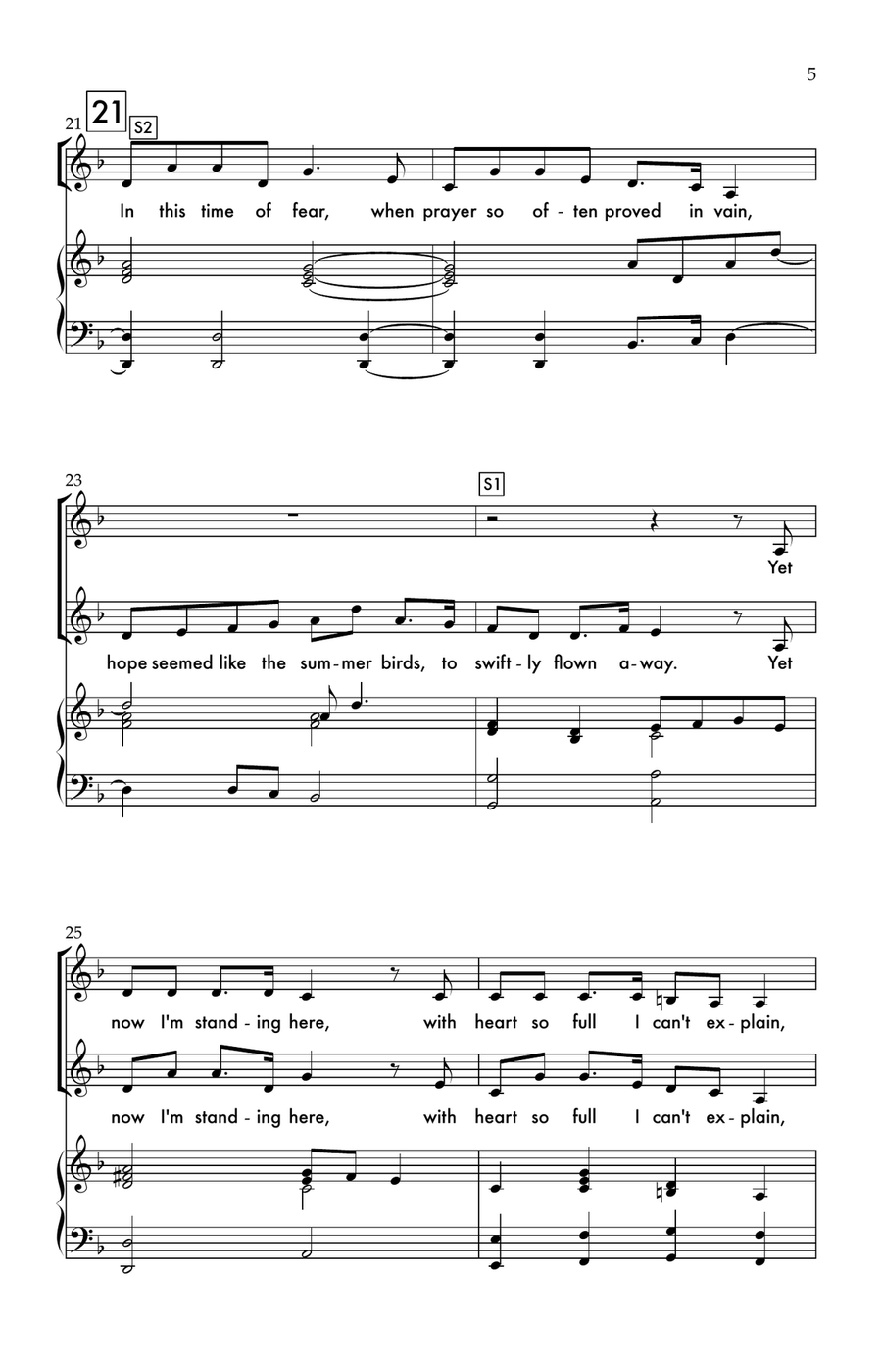 When You Believe 2-Part scores gallery preview page 5