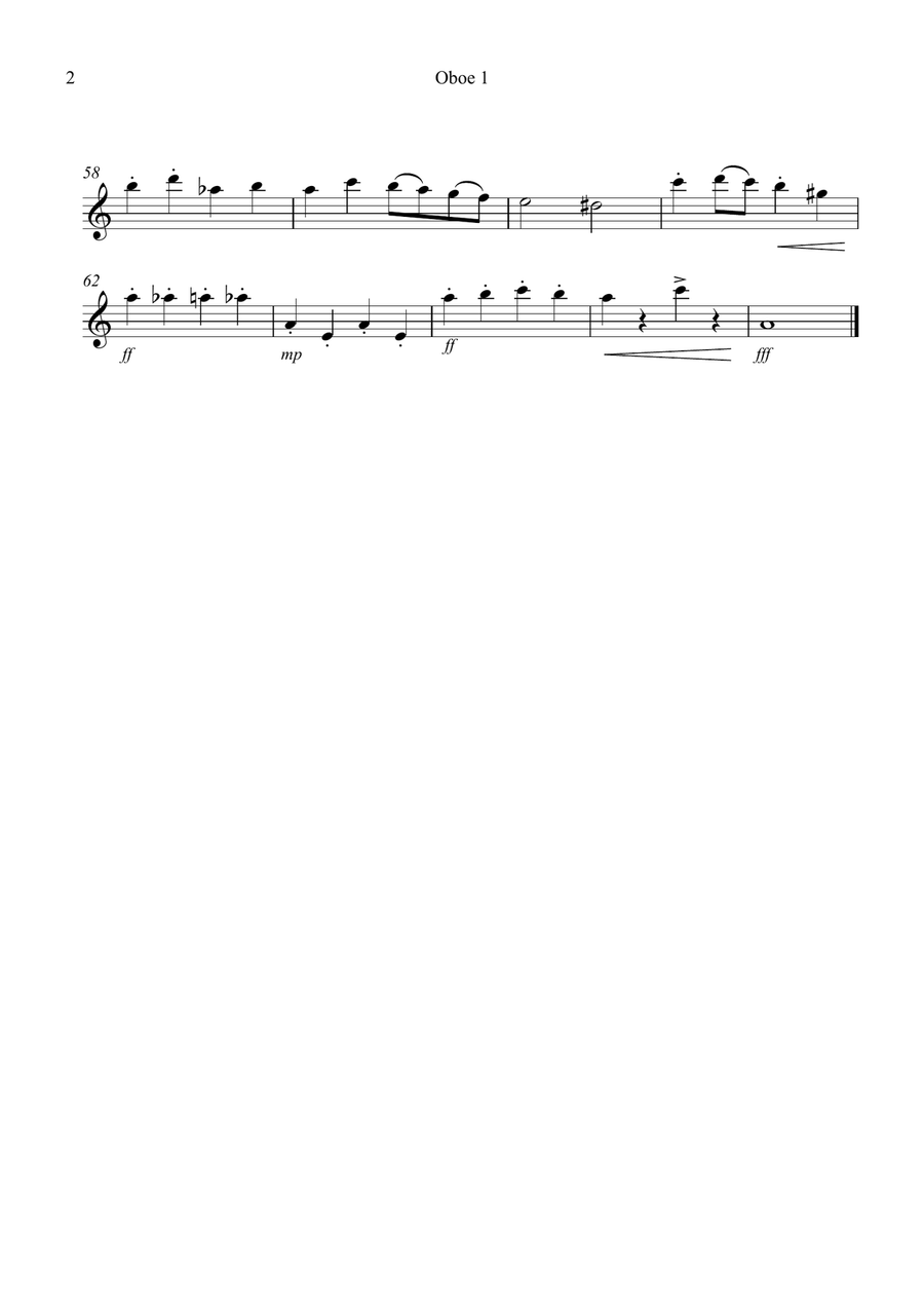 Symphony No.40 (1st movement) for Oboe Trio Woodwind Trio scores gallery preview page 5