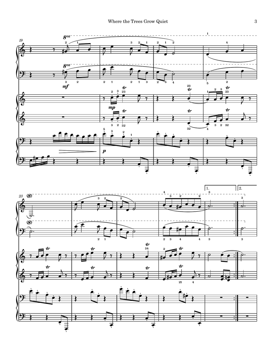 Where the Trees Go Quiet Where the Trees Go Quiet Piano Trio scores gallery preview page 4