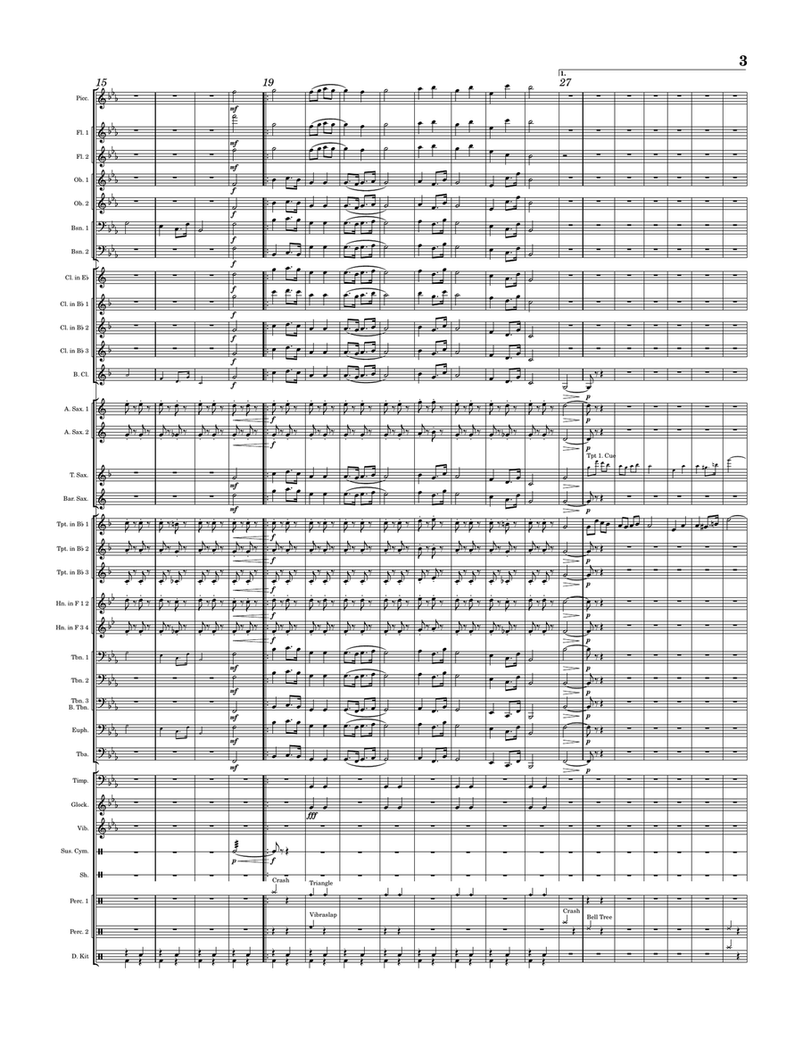 Bizet: Carmen Bizet: Carmen Concert Band scores gallery preview page 3