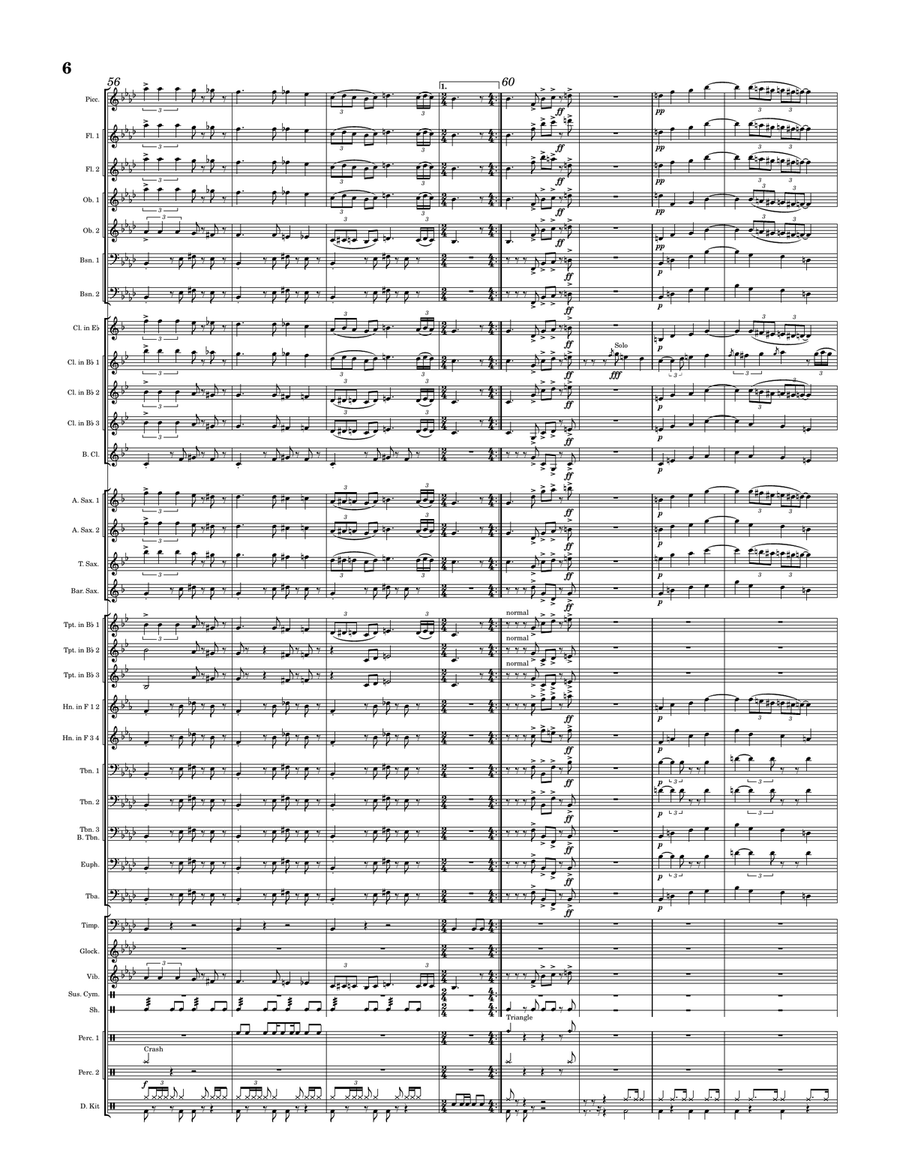 Bizet: Carmen Bizet: Carmen Concert Band scores gallery preview page 6