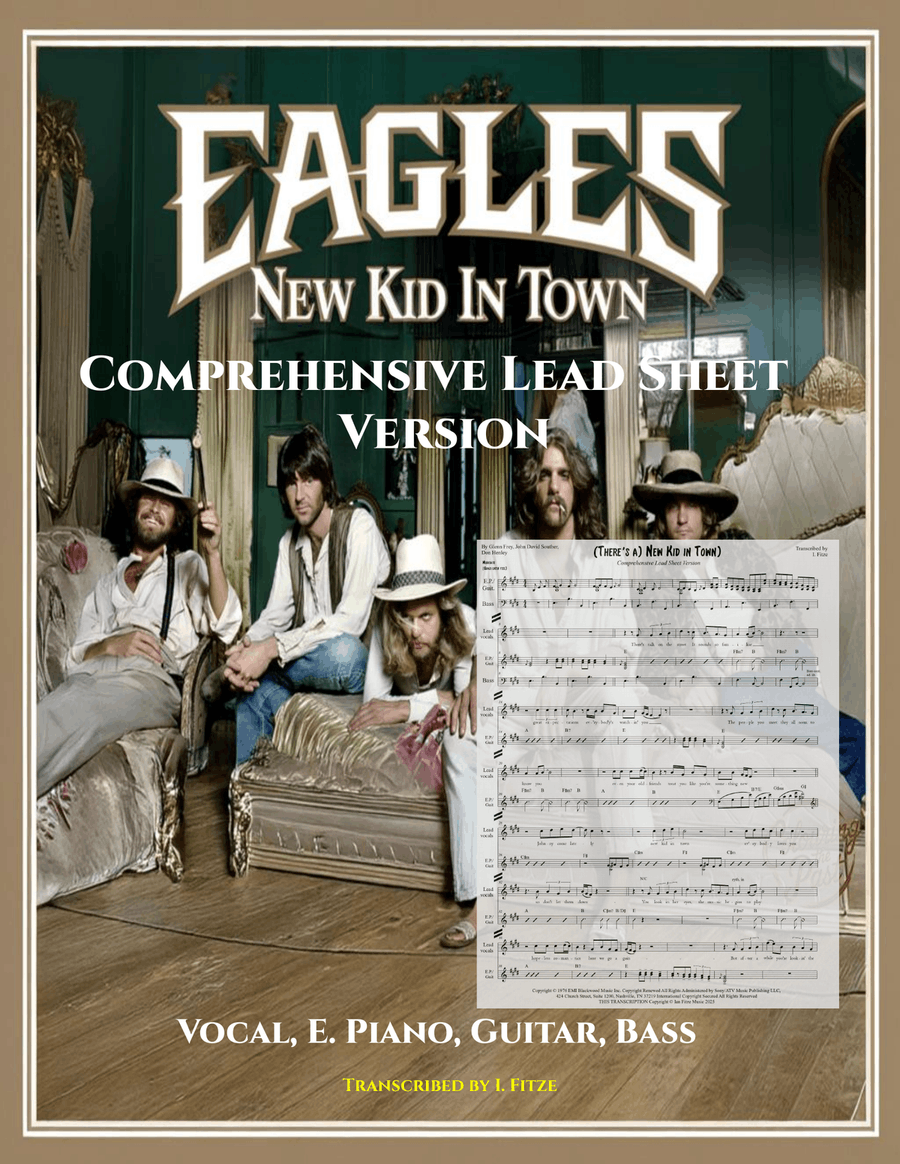 New Kid In Town Piano scores gallery preview page 1