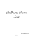 the Ballroom Dance Suite for Brass Quintet