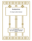 Andantino for Organ by Mark Andersen