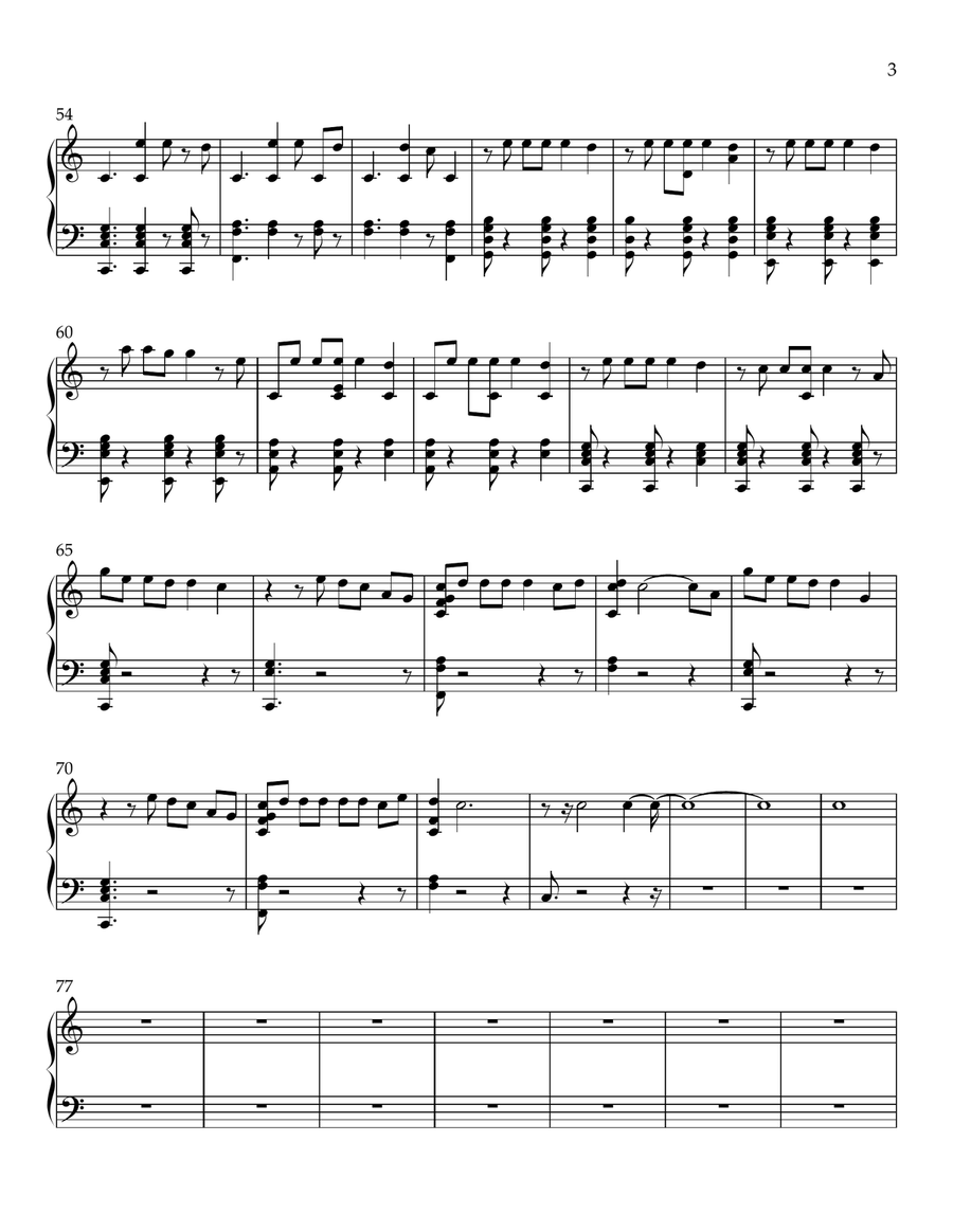 Call Me When You Break Up Easy Piano scores gallery preview page 3