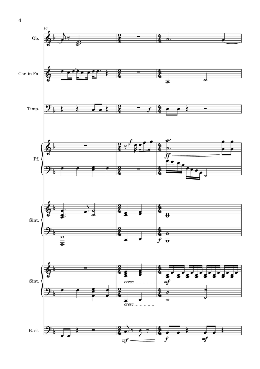 I Can't Hear It Now I Can't Hear It Now Large Ensemble scores gallery preview page 4