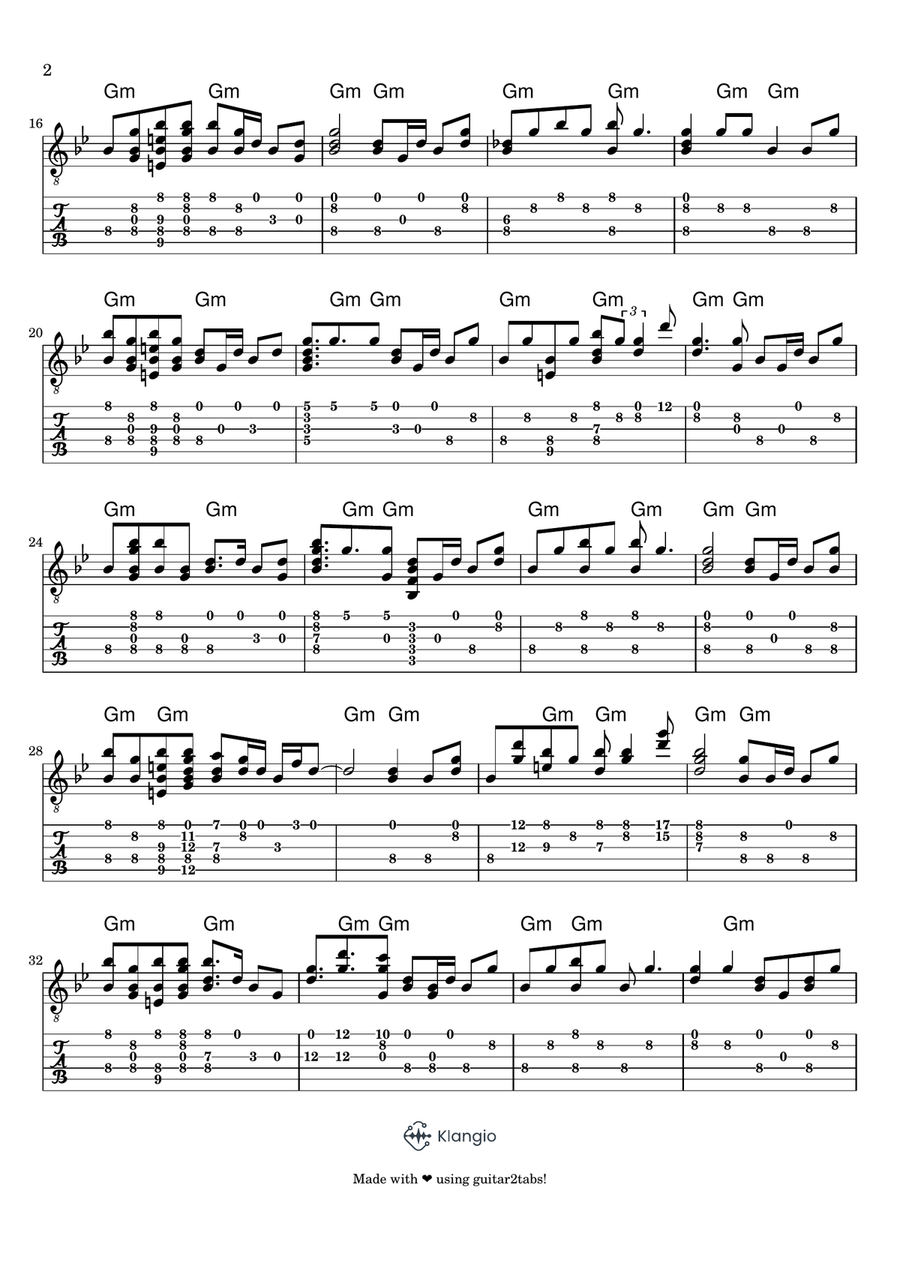 Dancing With Big Spender Dancing With Big Spender Electric Guitar scores gallery preview page 2