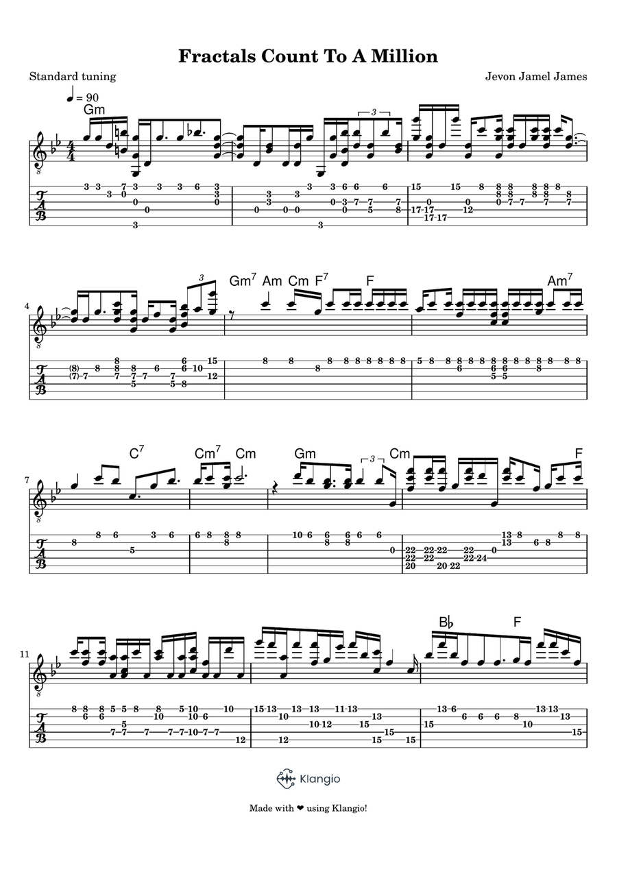 Fraction Count Fraction Count Electric Guitar scores gallery preview page 1