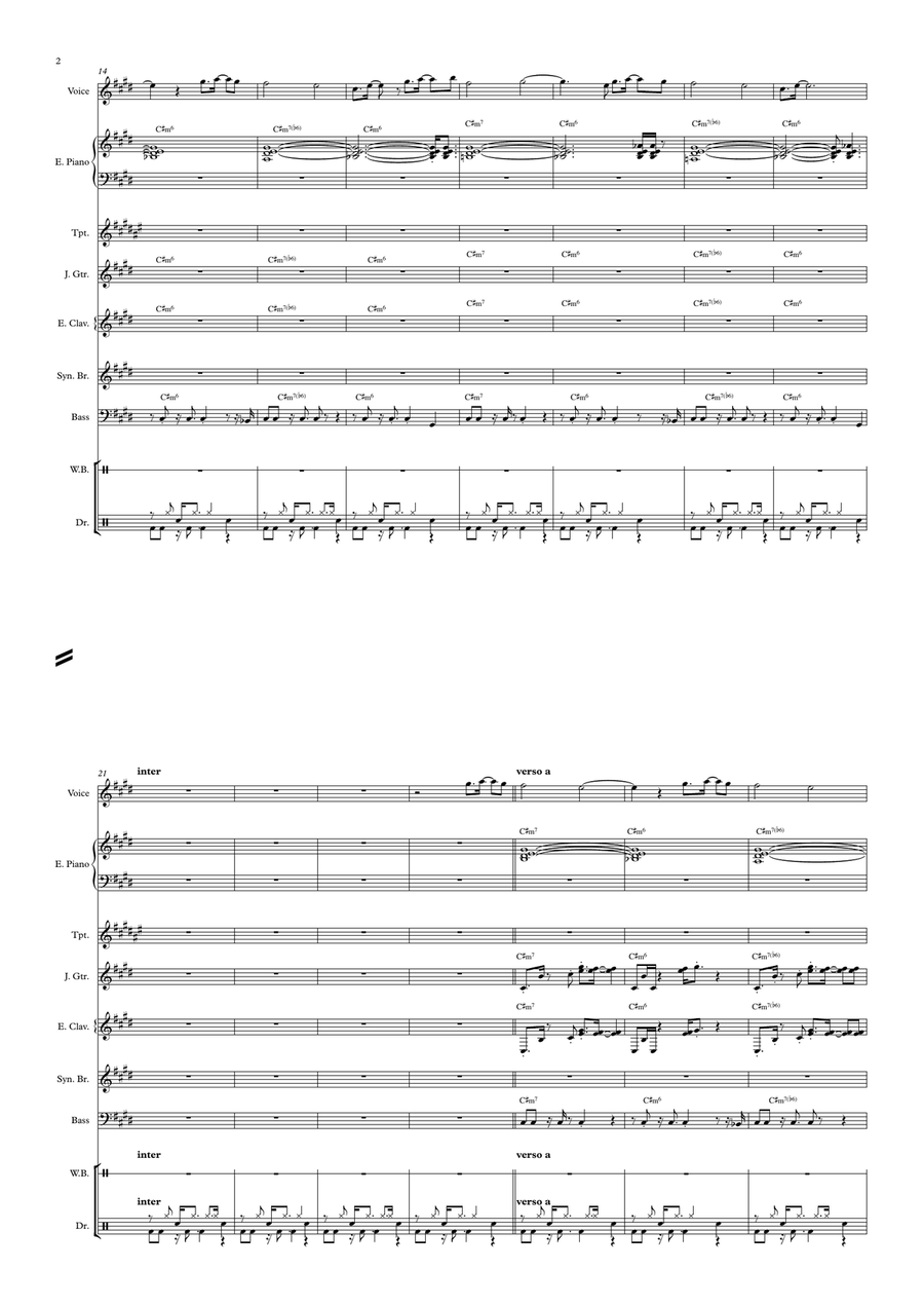 Isn't She Lovely Concert Band scores gallery preview page 2