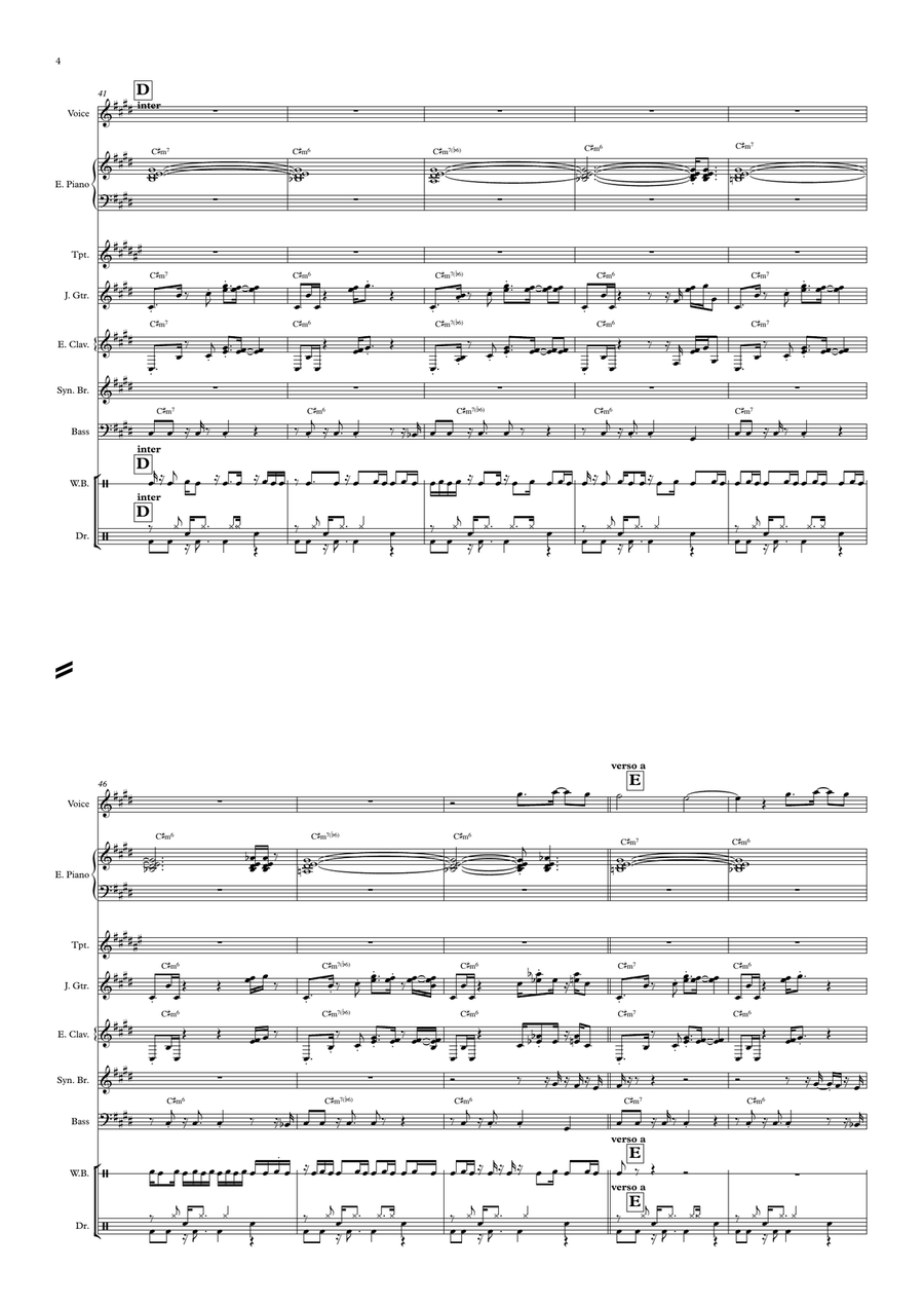 Isn't She Lovely Concert Band scores gallery preview page 4