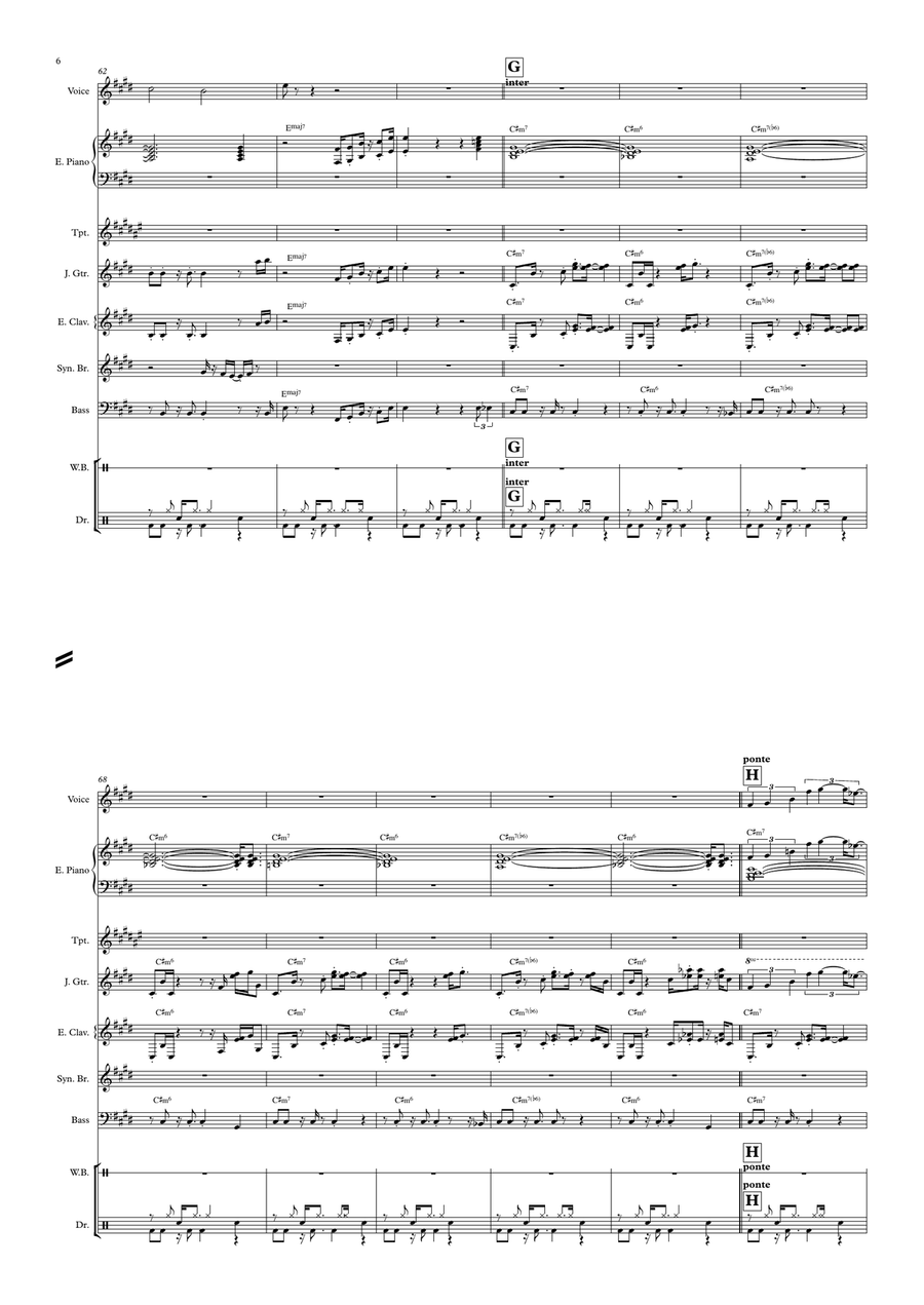 Isn't She Lovely Concert Band scores gallery preview page 6