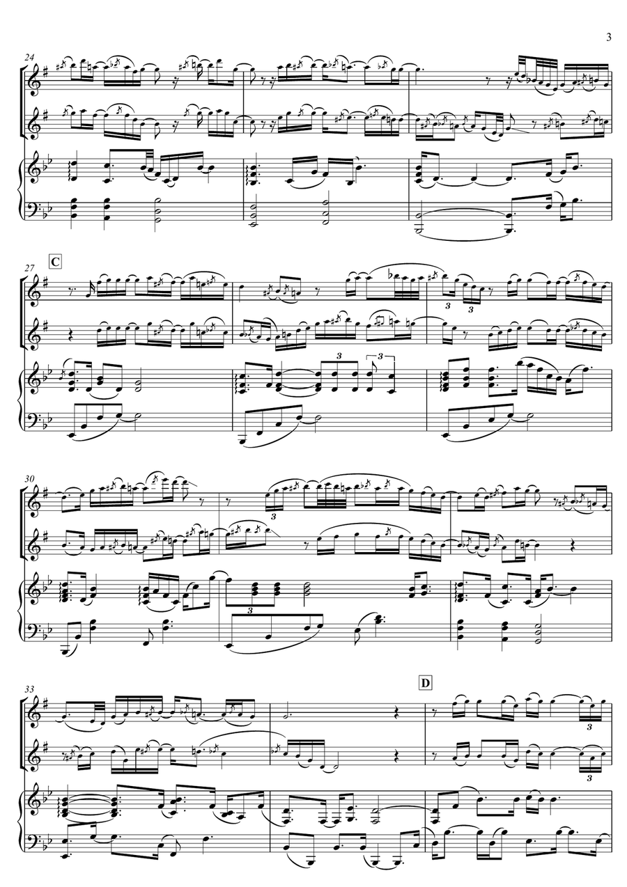 Goodness Of God Goodness Of God Woodwind Duet scores gallery preview page 3