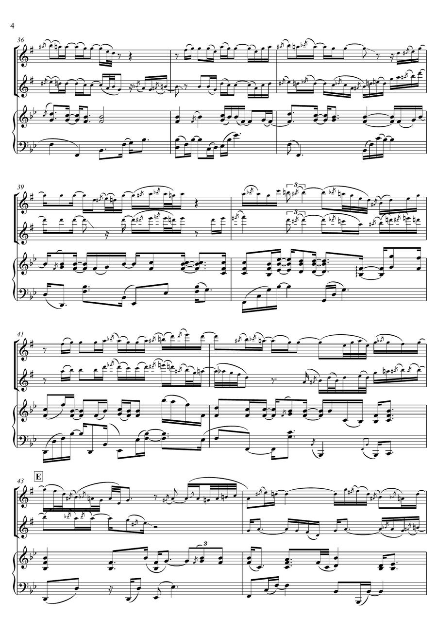 Goodness Of God Goodness Of God Woodwind Duet scores gallery preview page 4