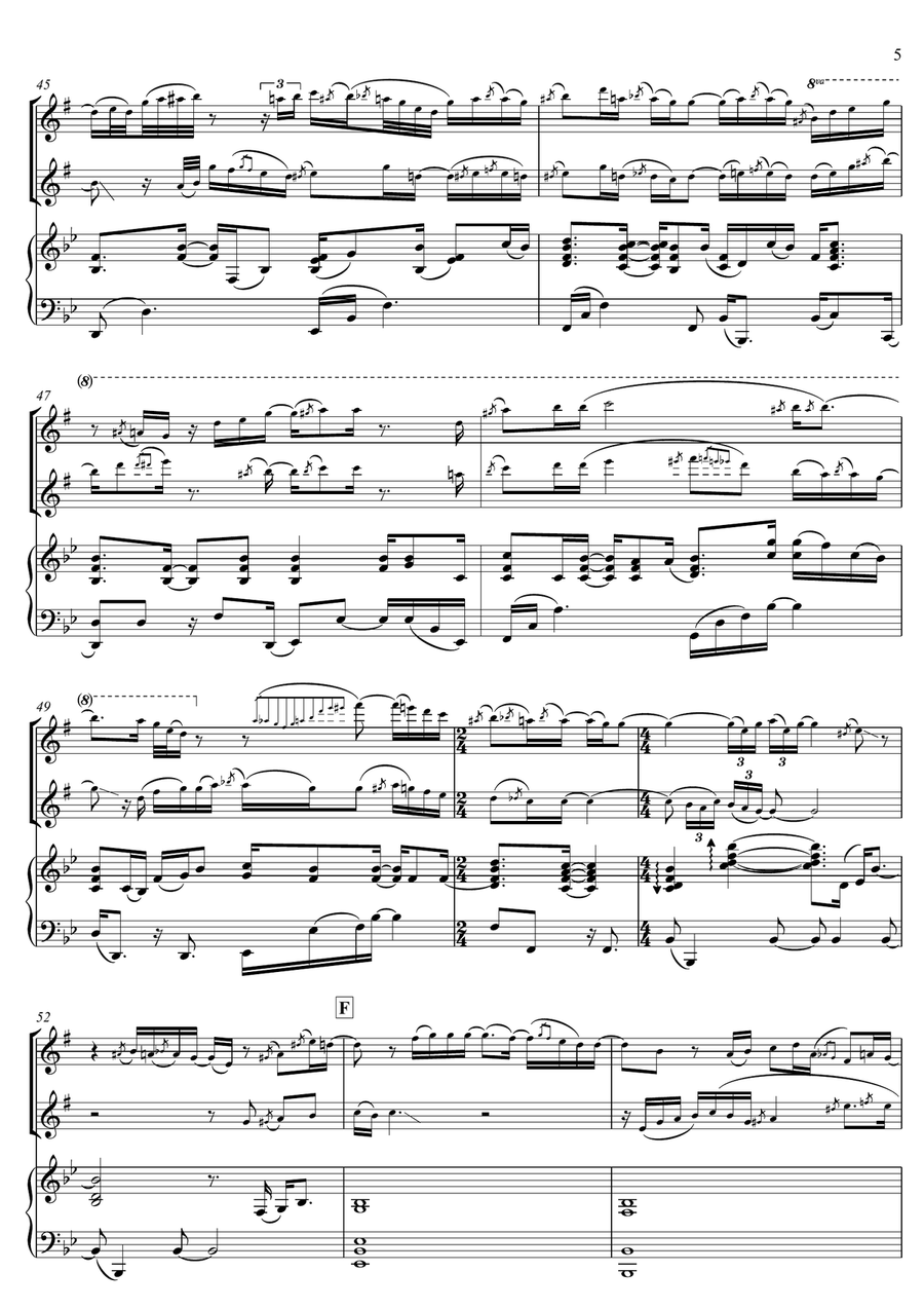Goodness Of God Goodness Of God Woodwind Duet scores gallery preview page 5