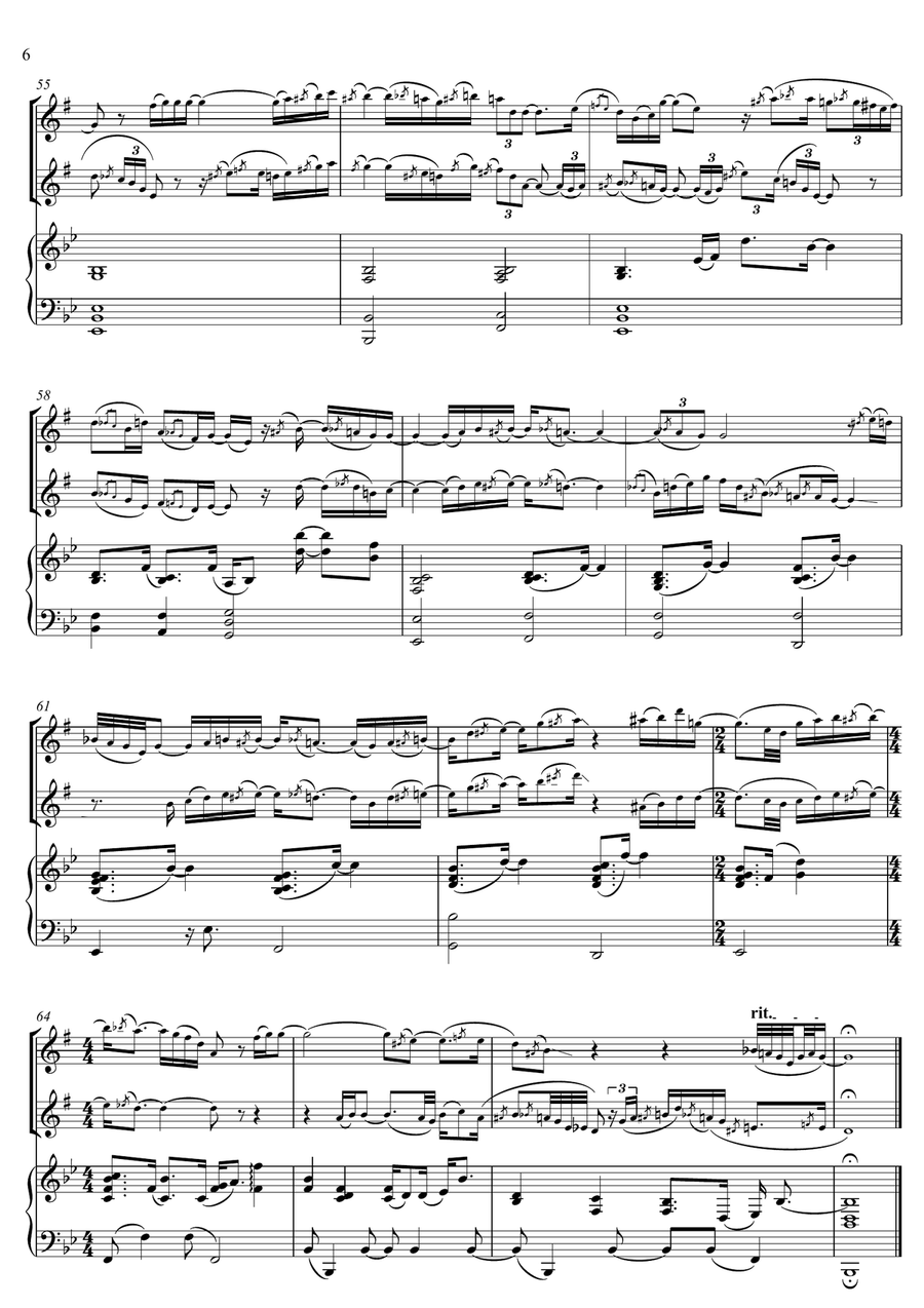 Goodness Of God Goodness Of God Woodwind Duet scores gallery preview page 6