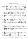 Early One Morning for Trumpet and Euphonium Duet