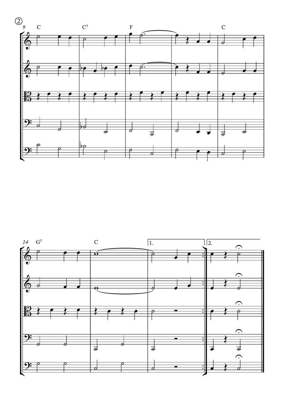 Red River Valley Red River Valley String Orchestra scores gallery preview page 2