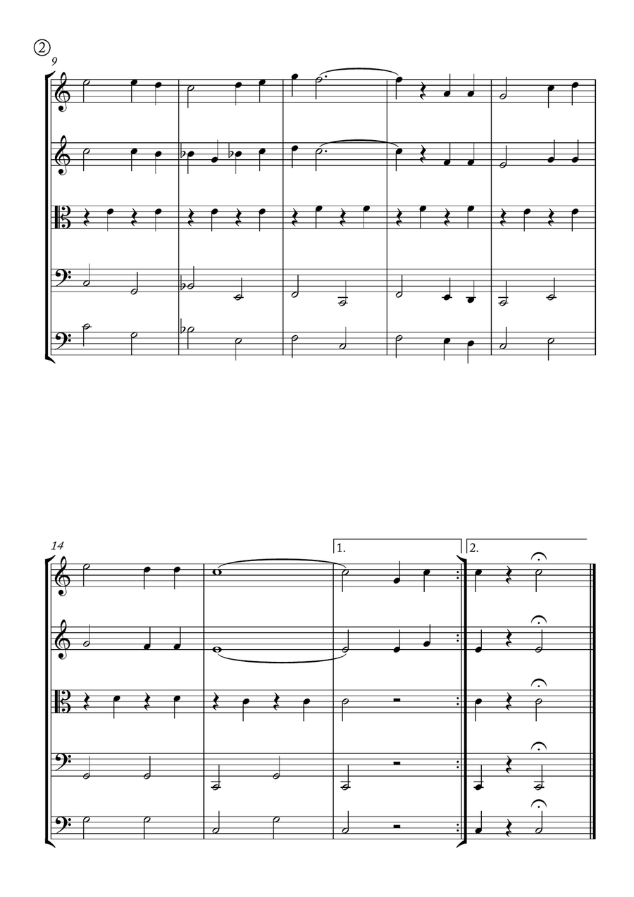 Red River Valley Red River Valley String Orchestra scores gallery preview page 2