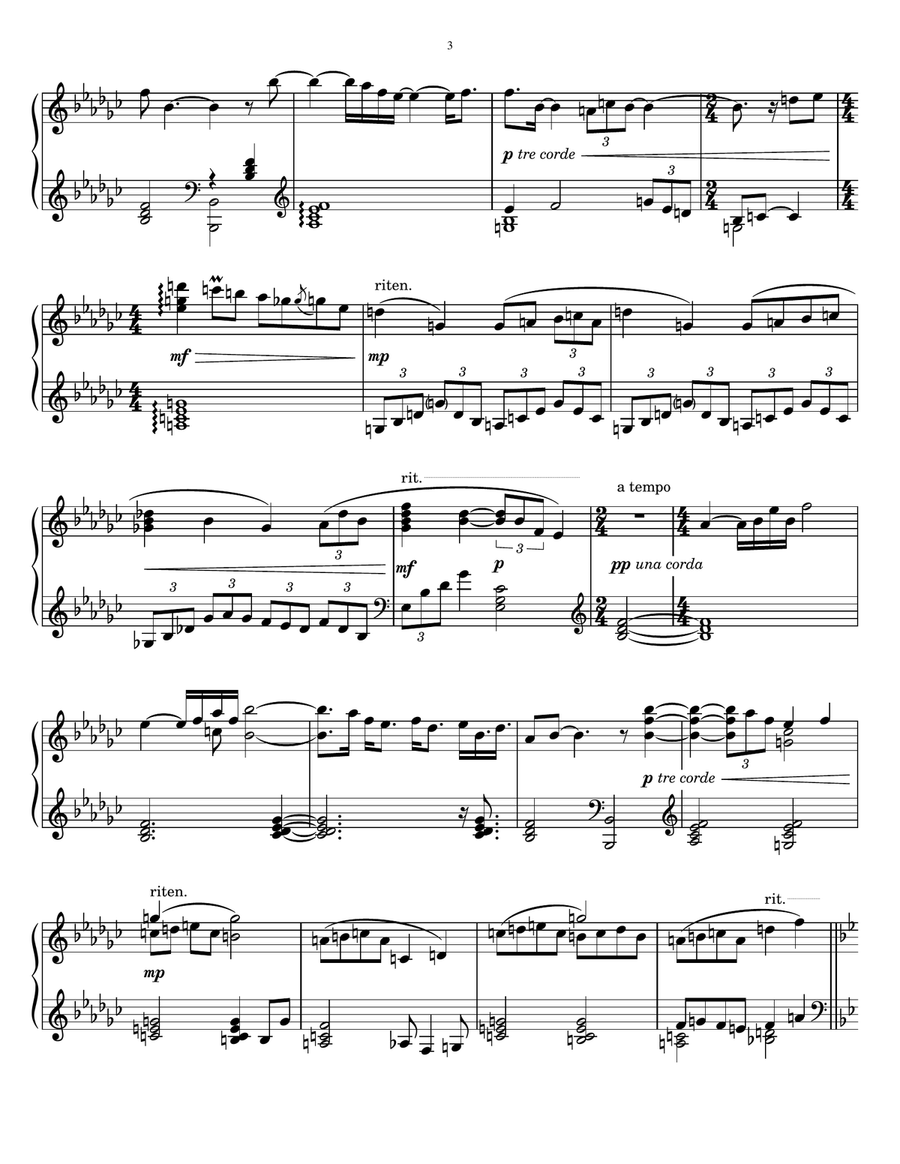 Slow Dance Piano Solo scores gallery preview page 3