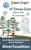 Silent Flight of Snowy Owls for Beginner Piano