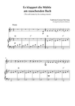Es klappert die Mühle am rauschenden Bach