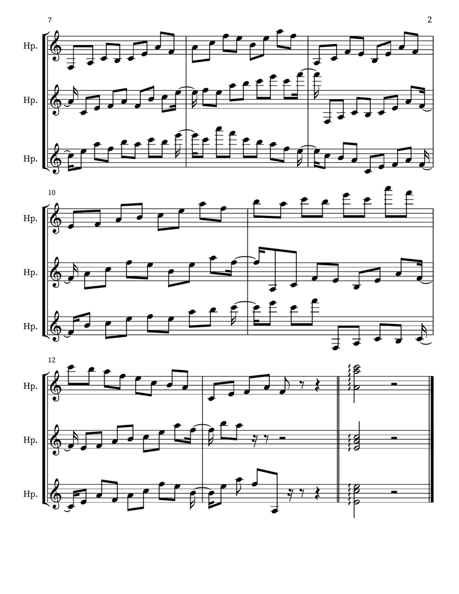 Prayerful Musing 120 Prayerful Musing 120 Small Ensemble scores gallery preview page 2