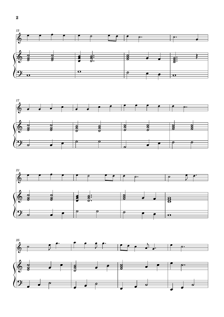 Let It Be Violin Solo scores gallery preview page 2