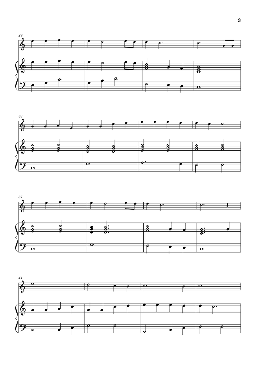 Let It Be Violin Solo scores gallery preview page 3