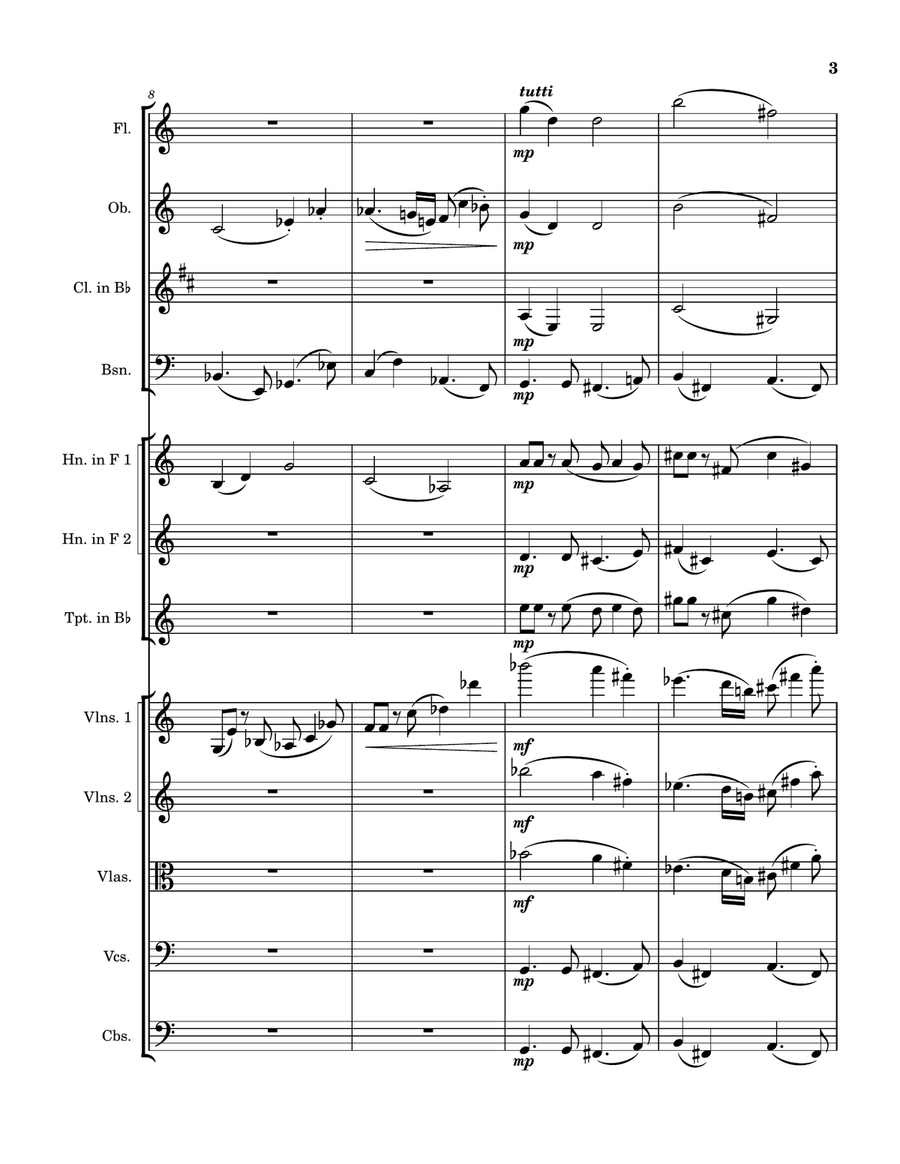 Sinfonia #69 Chamber Orchestra scores gallery preview page 3