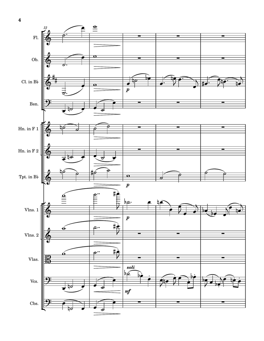 Sinfonia #69 Chamber Orchestra scores gallery preview page 4