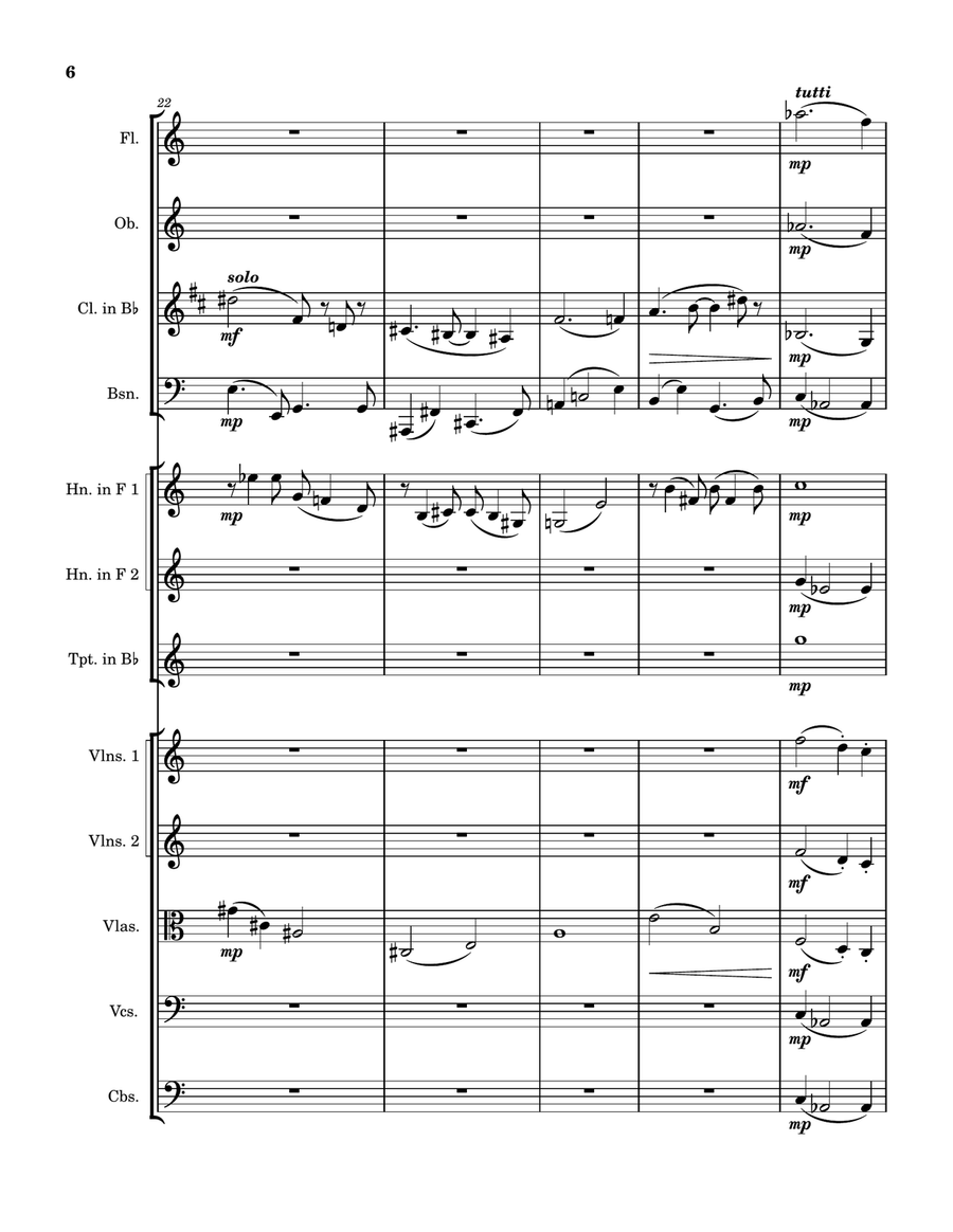 Sinfonia #69 Chamber Orchestra scores gallery preview page 6