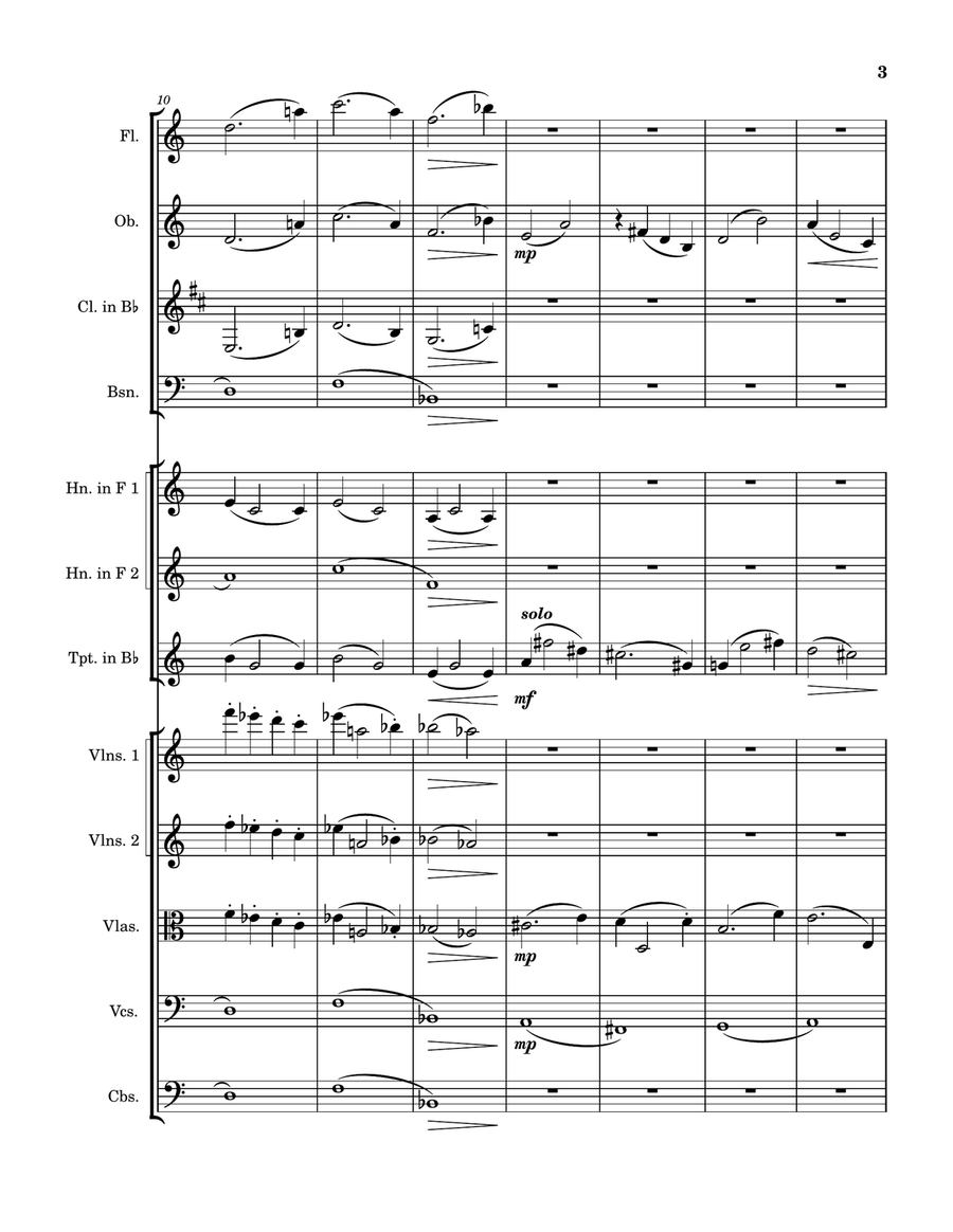 Sinfonia #67 Chamber Orchestra scores gallery preview page 3