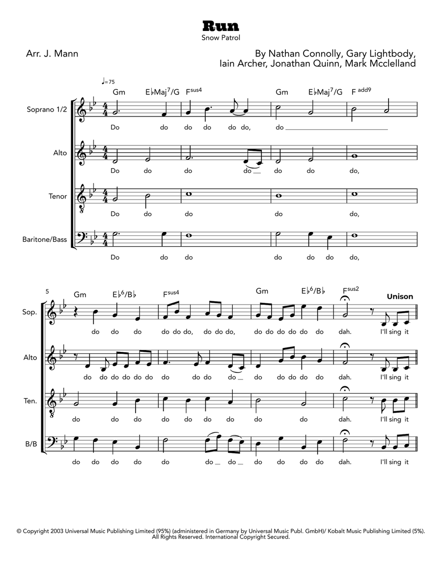 Run Run Divisi scores gallery preview page 2
