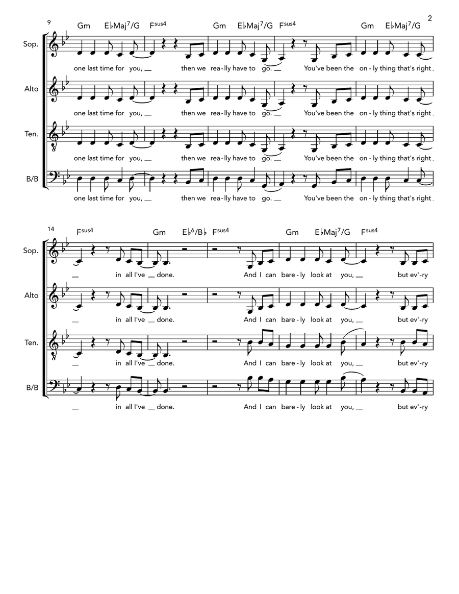 Run Run Divisi scores gallery preview page 3