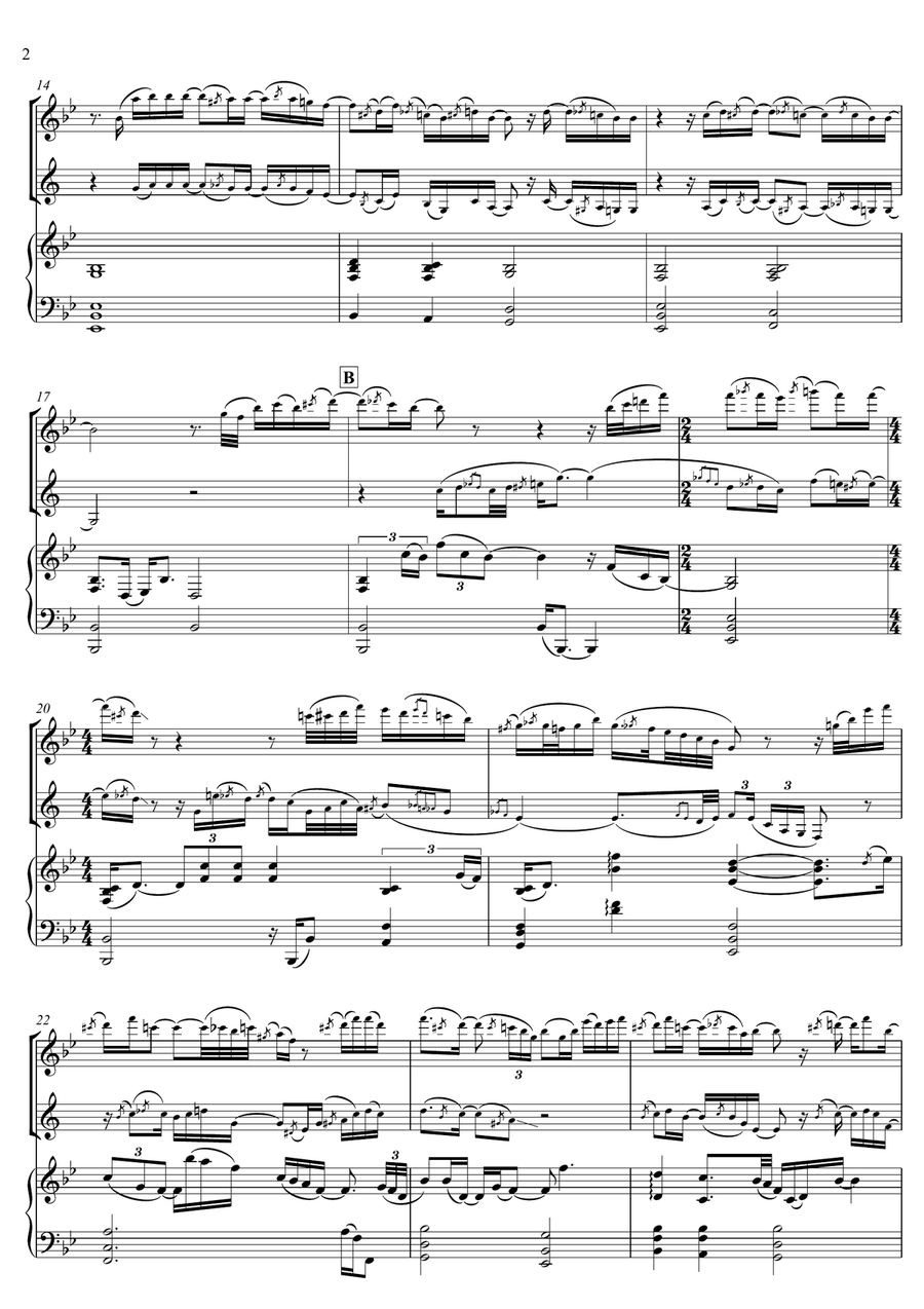 Goodness Of God Goodness Of God Woodwind Duet scores gallery preview page 2