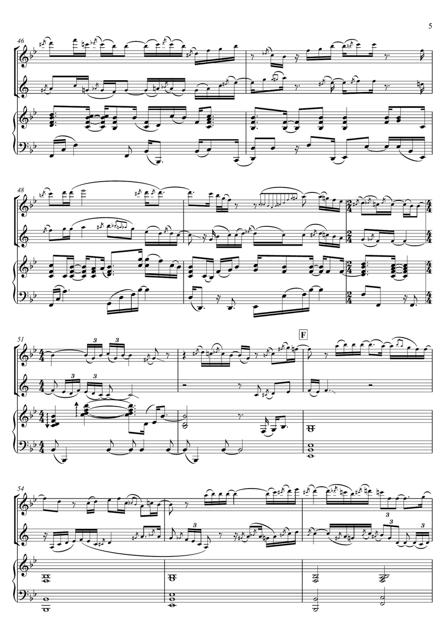 Goodness Of God Goodness Of God Woodwind Duet scores gallery preview page 5