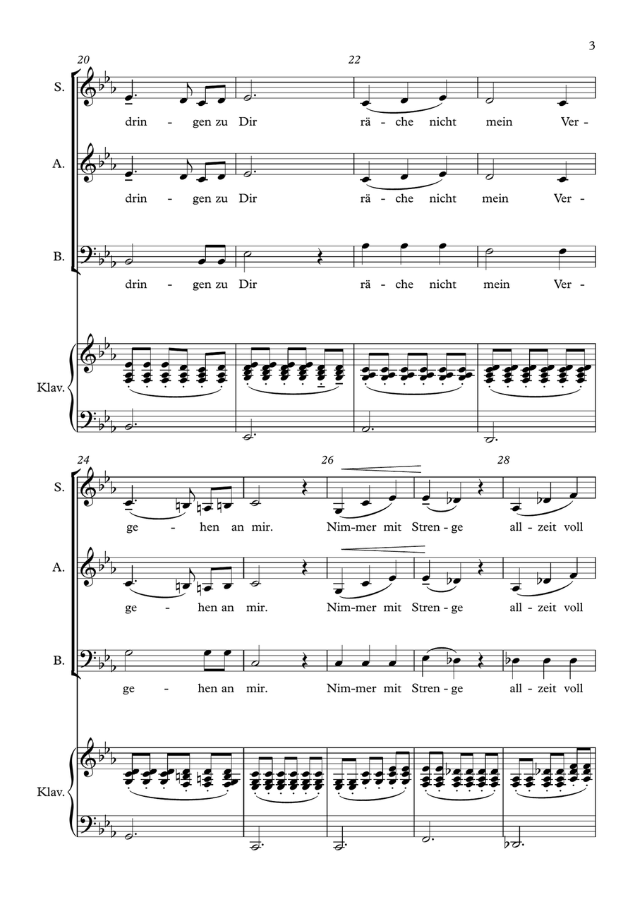 Pieta Signore Pieta Signore 3-Part scores gallery preview page 3