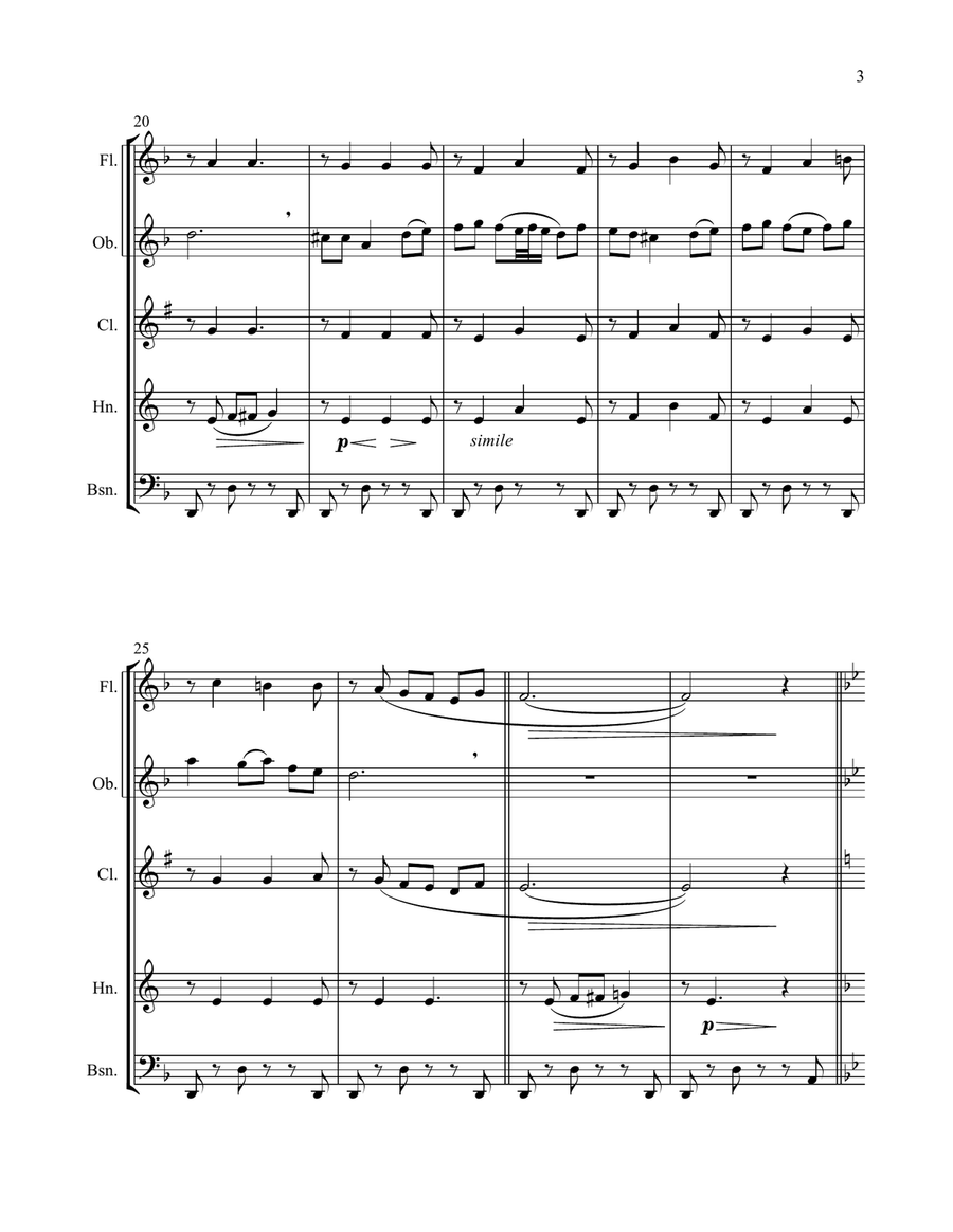 What Great Wonder Is This Woodwind Quintet scores gallery preview page 6