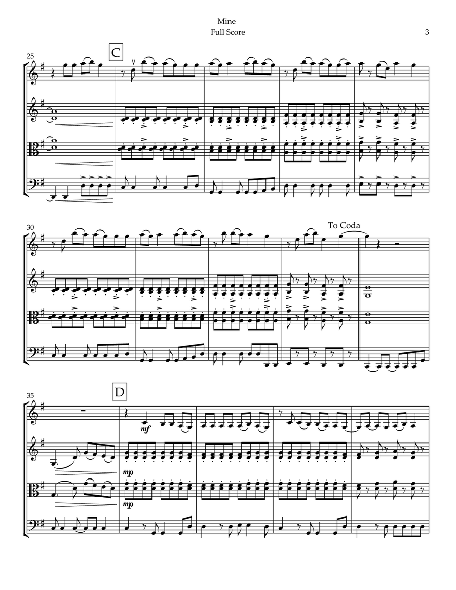 Mine String Trio scores gallery preview page 3