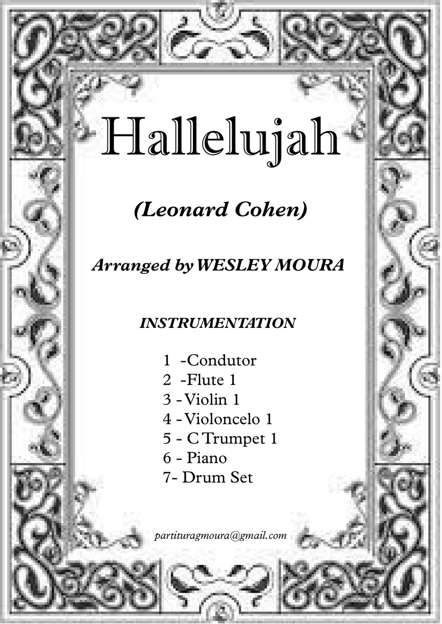 Hallelujah Small Ensemble scores gallery preview page 1