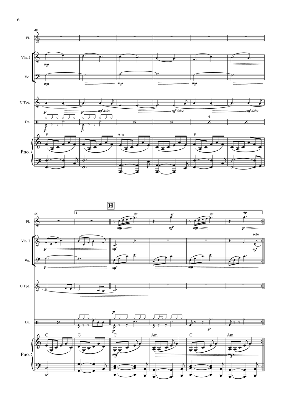 Hallelujah Small Ensemble scores gallery preview page 6