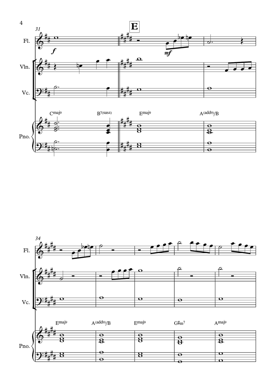 Beauty And The Beast Small Ensemble scores gallery preview page 4