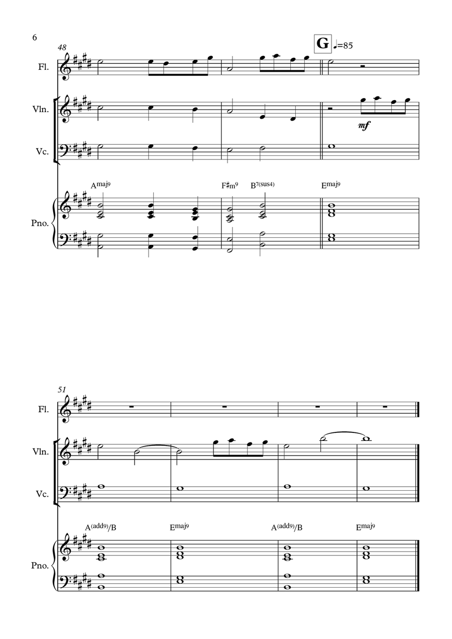 Beauty And The Beast Small Ensemble scores gallery preview page 6